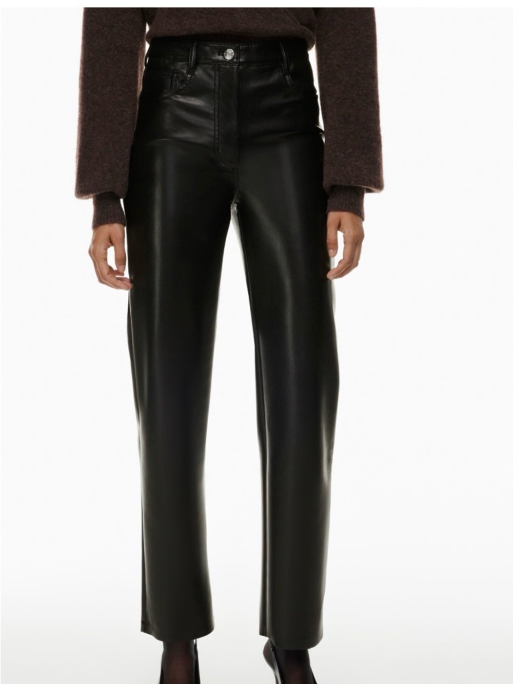 Size 2 Melina Aritzia leather pants